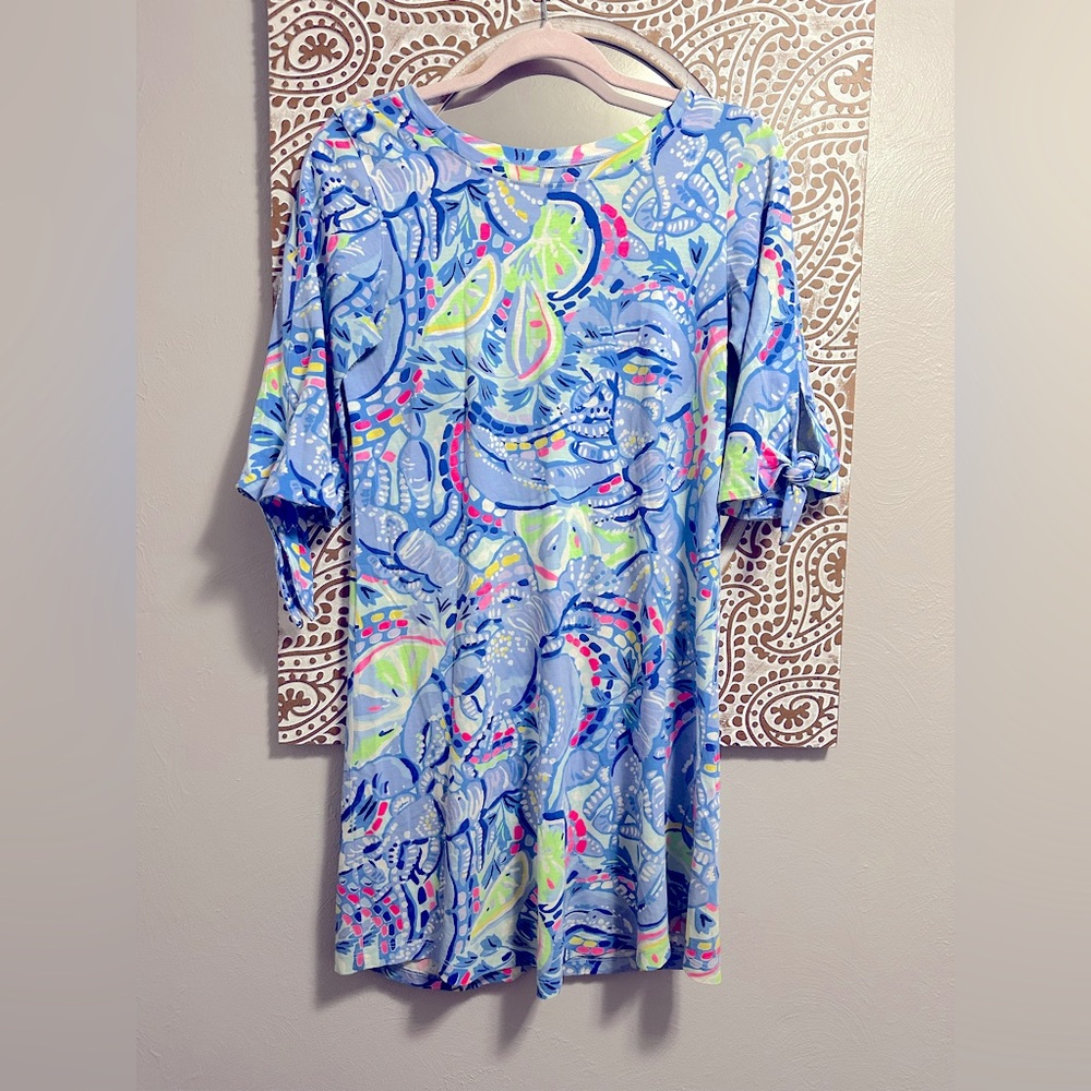 Lilly Pulitzer Bow 3/4 Sleeve Dress